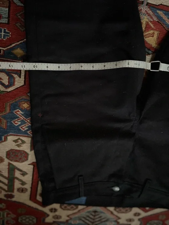 Imogene + Willie Black Indigo Nep Selvedge Denim Pants, Size 32, Made in USA - Picture 13 of 13